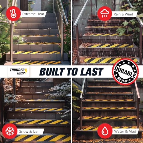 18 Pack Stair Treads for Wooden Steps Indoor