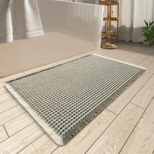 Upgraded Waffle Bath Mat