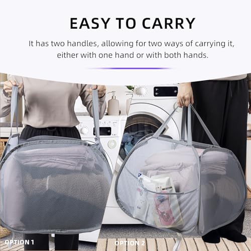 Collapsible Laundry Basket 90L
