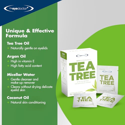 Tea Tree Oil Eyelid Wipes