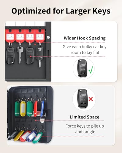 Key Lock Box Wall Mount Key Box