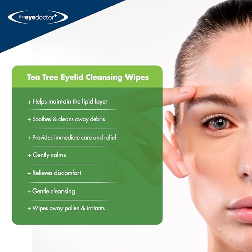 Tea Tree Oil Eyelid Wipes
