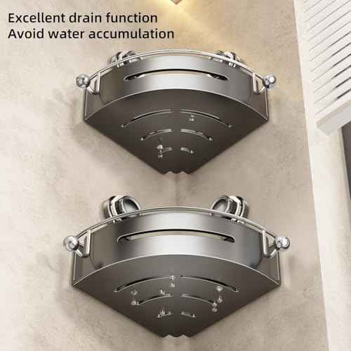 Corner Shower Caddy Suction Cup 1