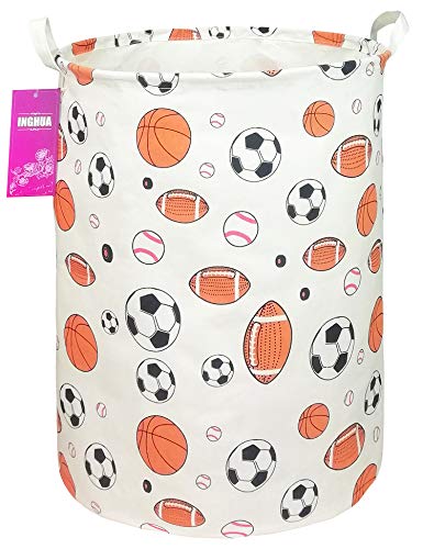Laundry Hamper Large Canvas Fabric Storage Basket