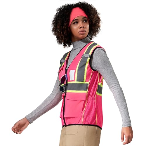 11 color Ladies High Vis Reflective Safety Vest for Women