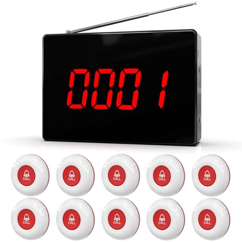 Wireless Calling System Caregiver Call Button