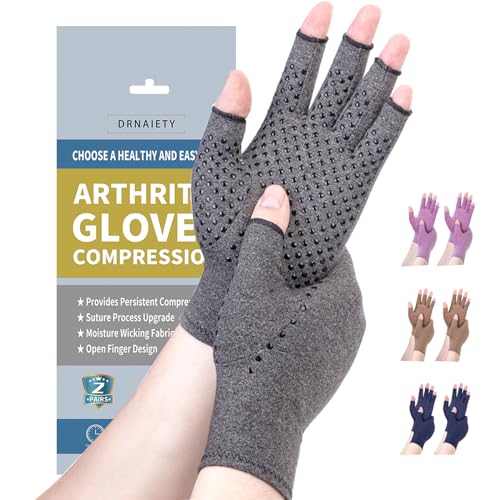 2 Pair Arthritis Compression Gloves for Hand Arthritis