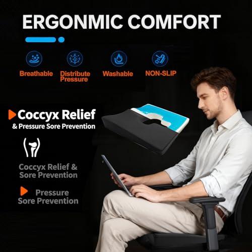 Gel Wheelchair Seat Cushion