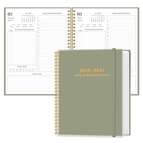 B5 Daily & Monthly Planner