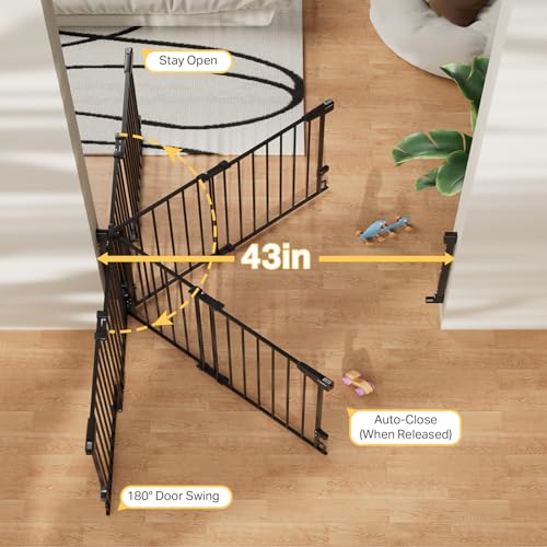 No Bottom Bar Baby Gate
