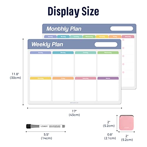 Static Cling Dry Erase Calendar