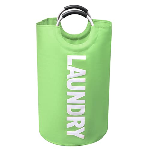 Large Laundry Basket Collapsible Laundry Hamper Tall Clothes Baskets Folding Washing Bin Foldable Fabric Hamper Bags for Bedroom Laundry Room Closet Bathroom College