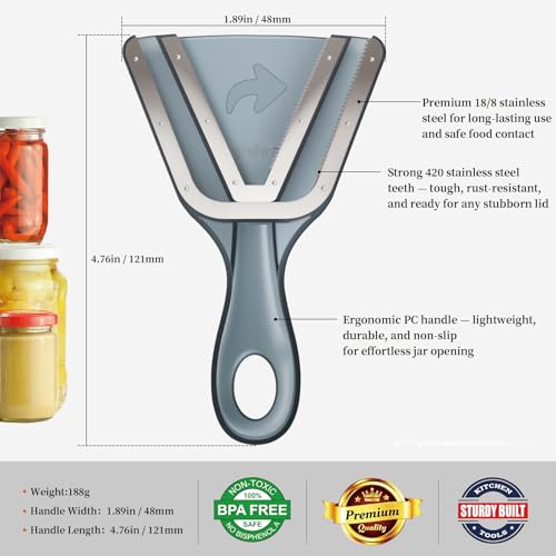 Jar Opener for Weak Hands & Seniors with Arthritis