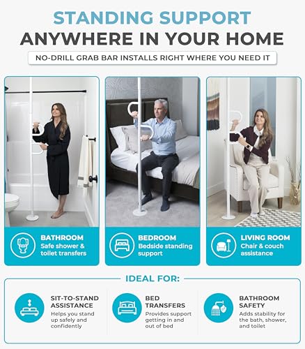 Floor to Ceiling Grab Bar