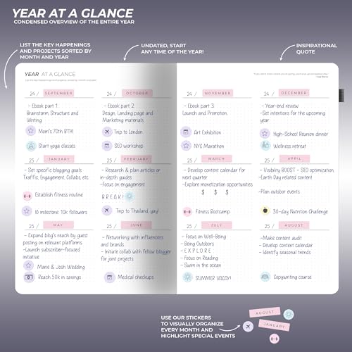 12 Week Focus Planner