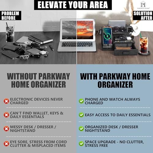 Parkway Wood Phone Docking Station