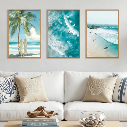 Framed Canvas Prints Wall Art Set