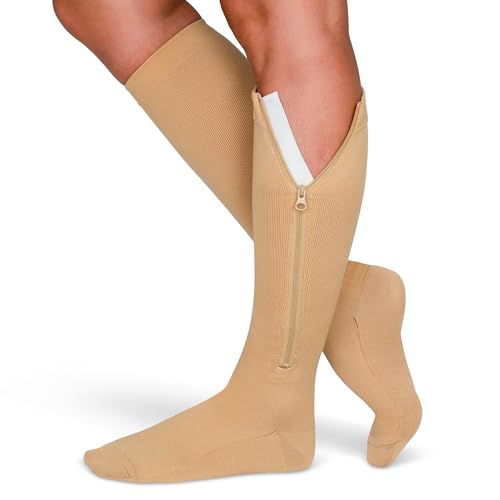 Zipper Compression Socks for Men & Women