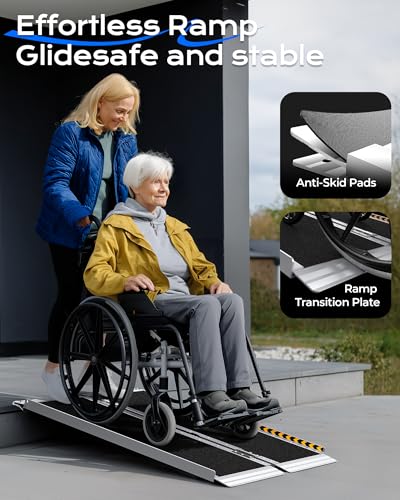 Portable Wheelchair Ramp for Home Steps