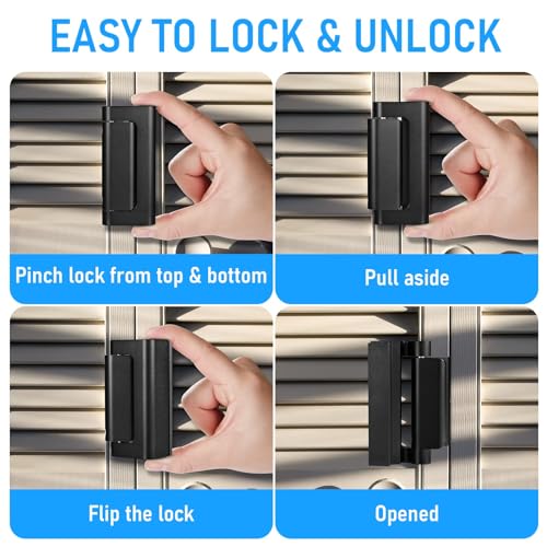 1Pack Door Reinforcement Lock Home Security
