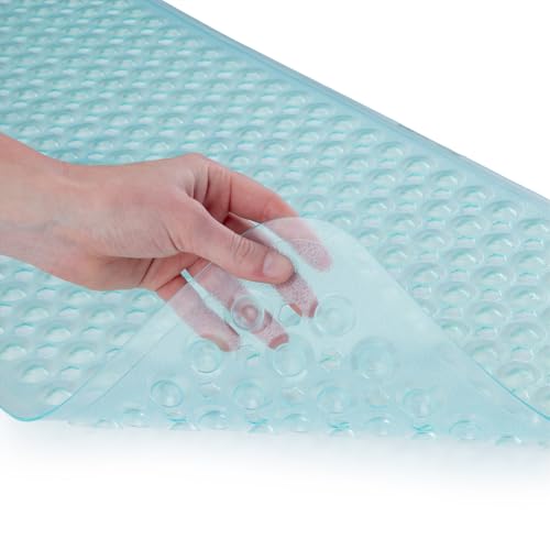 39"x16" Power Grip Non Slip Bathtub Shower Mat