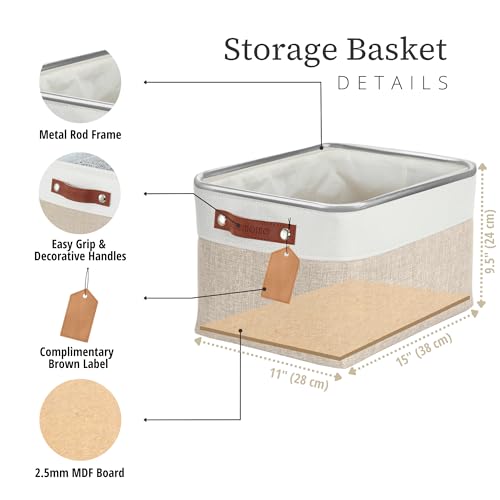 Large Foldable Storage Bins