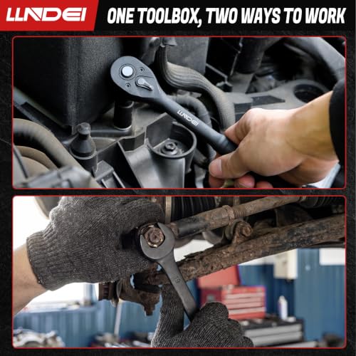 3/8” & 1/4" Drive Impact Socket Set