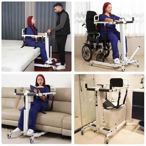 Electric Patient Lift Transfer Chair Lifts for Elderly Patients Transfer Lift Chair Electric Chair Lift Assist Devices for Seniors