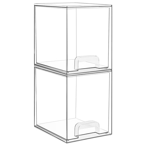 Stackable Storage Drawers Small & Wide & High & Mini