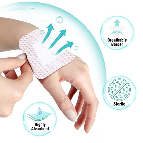 Sterile Island Dressing Bordered Gauze