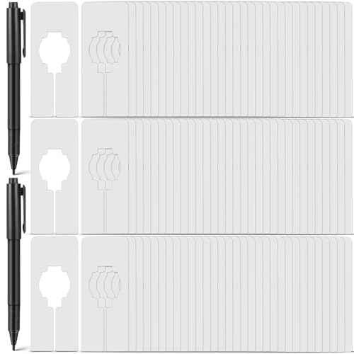 Closet Rack Dividers Rectangular with Marker Pen