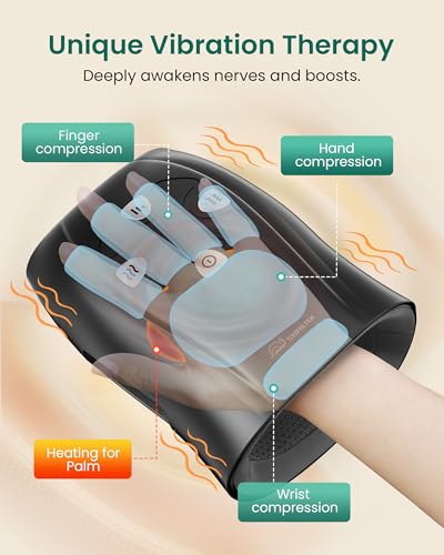 Hand Massager with Heat and Compression
