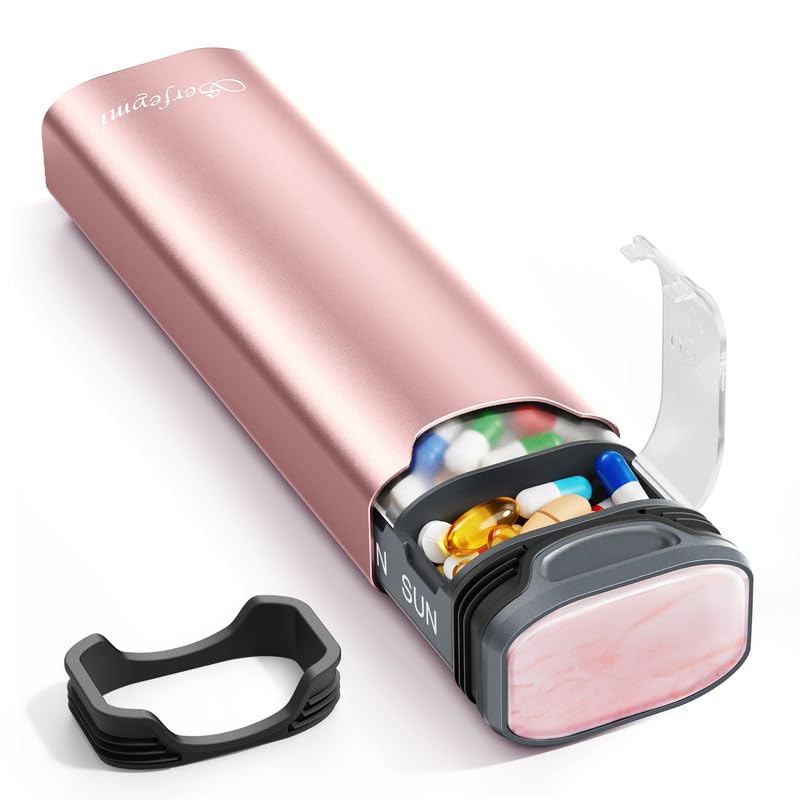 Metal Weekly Pill Organizer