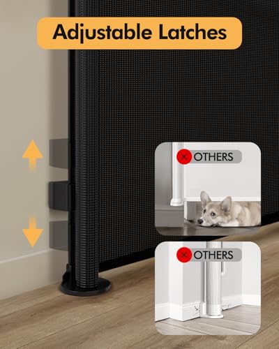 Retractable Baby Gates Extra Wide