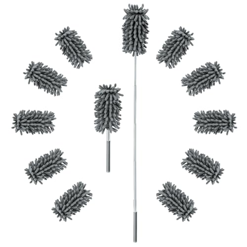 Microfiber Dusters w 2 Handle Sets