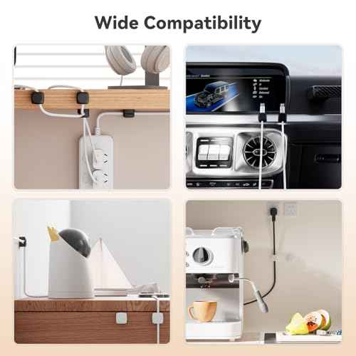 Cord Holder for Nightstand