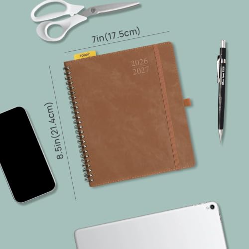 2026 WEEKLY PLANNER TWO PAGES PER WEEK WELV7 WELU7 SERIES JAN.2026