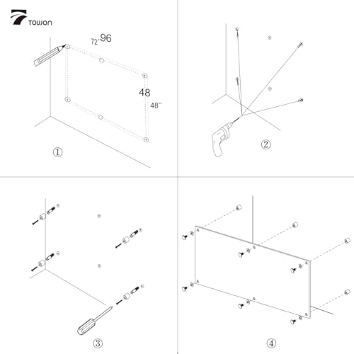 Magnetic Glass Whiteboard for Wall