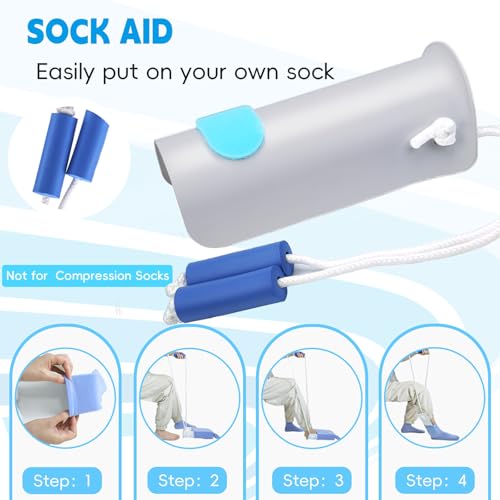 Sock Aid Kit Sock Puller Aid Easy On and Off