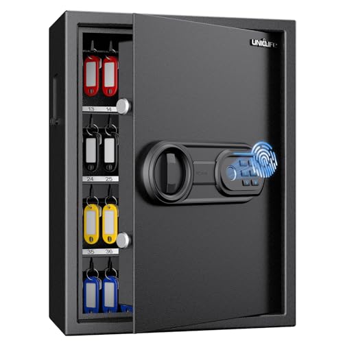 70 71 Position Key Cabinet with Combination & Key Lock and Fingerprint Key Cabinet with Anti