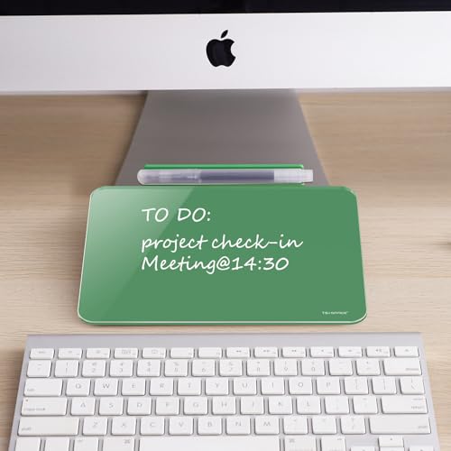 Small Desktop Glass Whiteboard