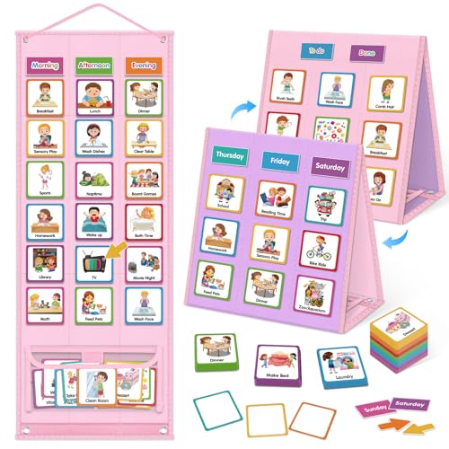 Large Visual Schedule Pocket Chart