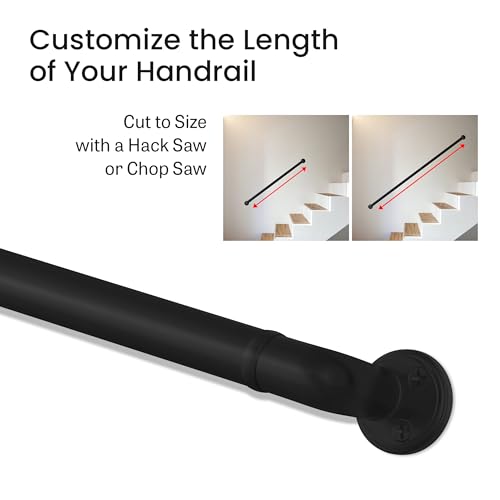 Meranti Aluminum Handrail for Stairs