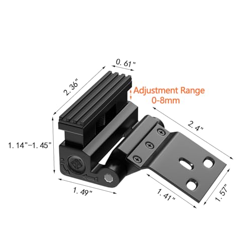 INIRET Adjustable Home Security Door Reinforcement Lock