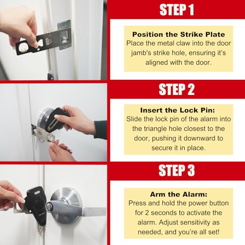 Portable Door Lock