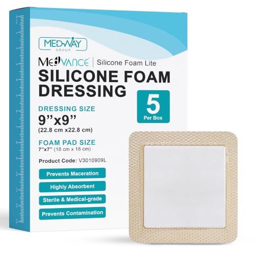 TM Silicone Sacral Bordered Silicone Adhesive Foam Wound Dressing