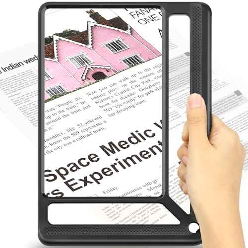 Full Page Magnifying Glass for Reading