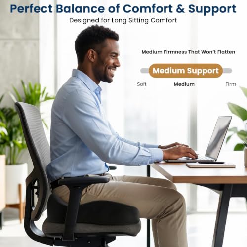 Thick Memory Foam Seat Cushion