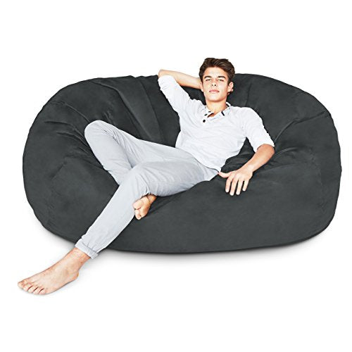 Luxury Bean Bag Chair with Microsuede Cover in Different Sizes and Colours