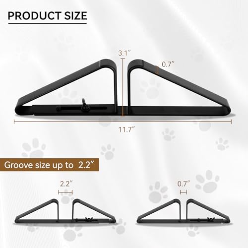 Freestanding Pet Gate Metal Support Feet
